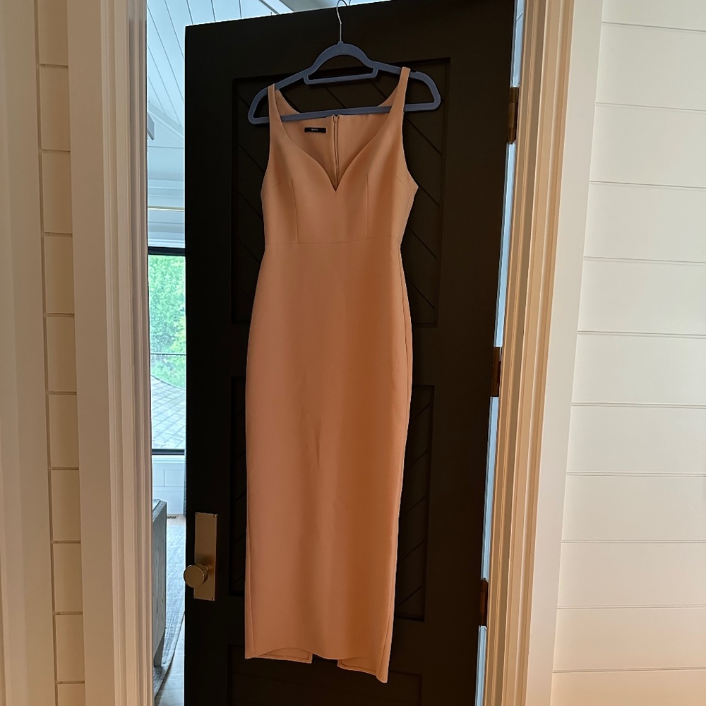 Alex Perry Blakely sleeveless midi dress Size 10